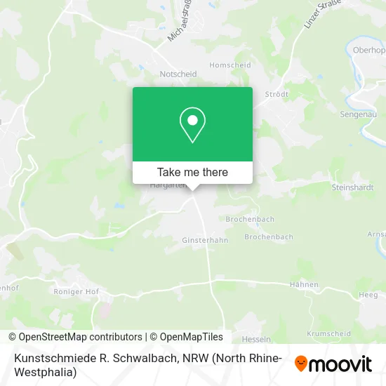 Карта Kunstschmiede R. Schwalbach