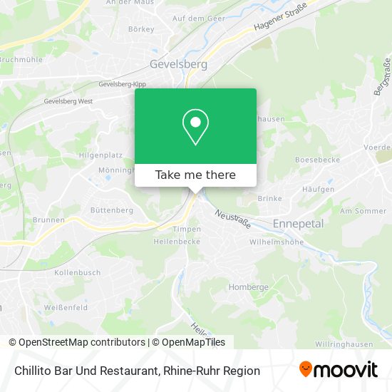 Chillito Bar Und Restaurant map