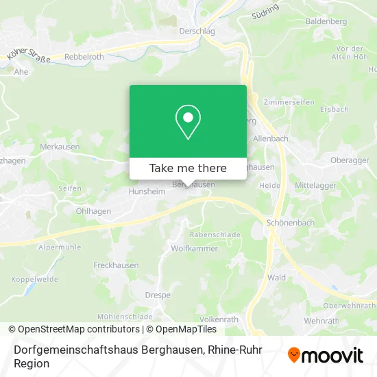 Карта Dorfgemeinschaftshaus Berghausen