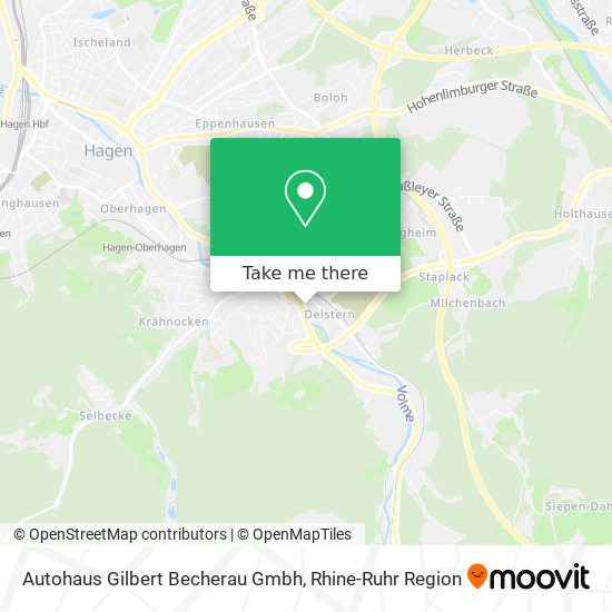 Autohaus Gilbert Becherau Gmbh map