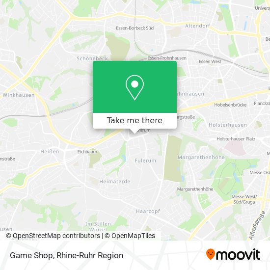 Game Shop map