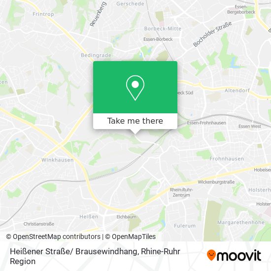 Heißener Straße/ Brausewindhang map