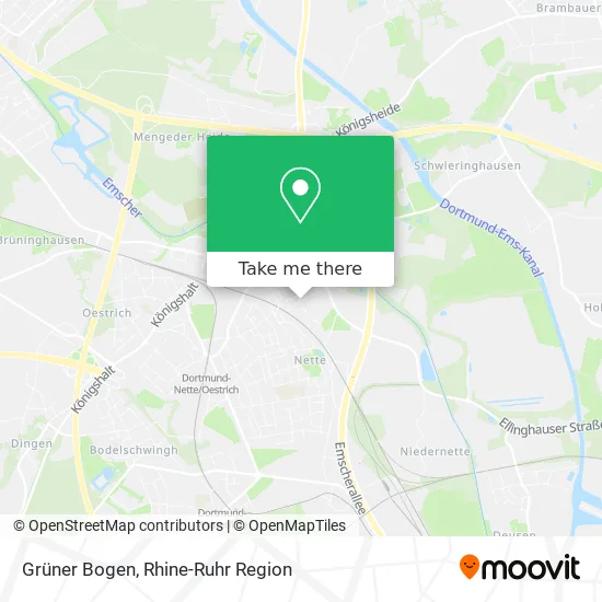 Карта Grüner Bogen