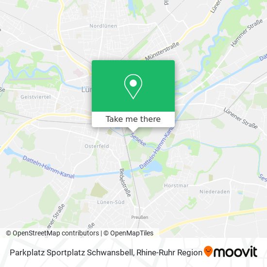 Parkplatz Sportplatz Schwansbell map