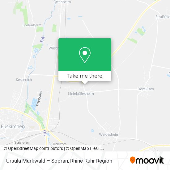 Ursula Markwald – Sopran map