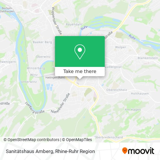 Sanitätshaus Amberg map