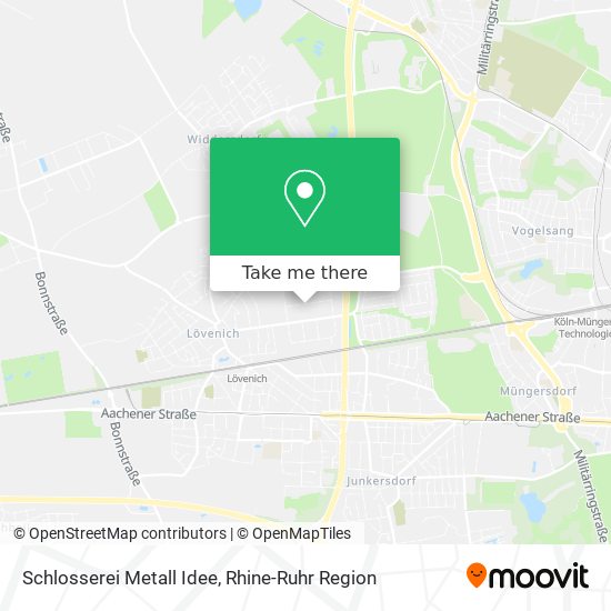 Schlosserei Metall Idee map