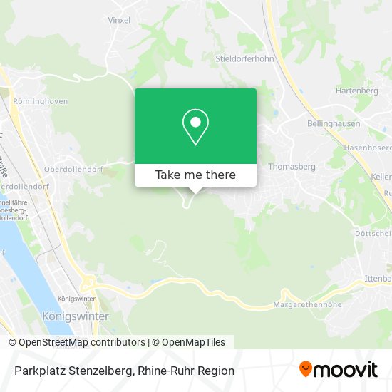 Parkplatz Stenzelberg map