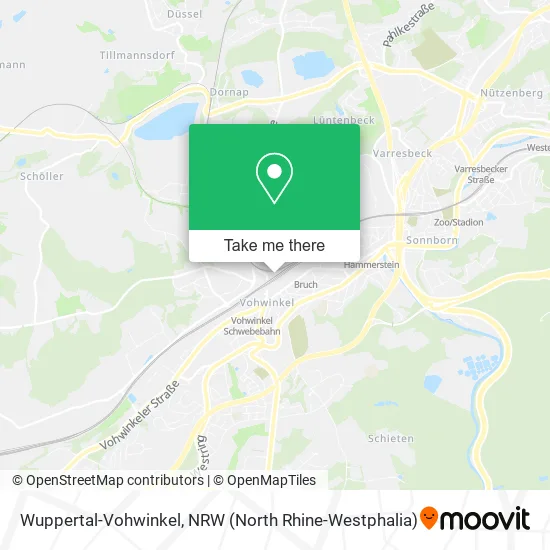 Карта Wuppertal-Vohwinkel