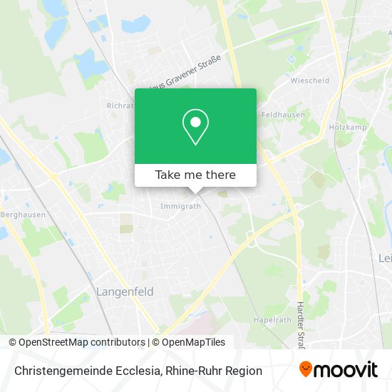 Christengemeinde Ecclesia map