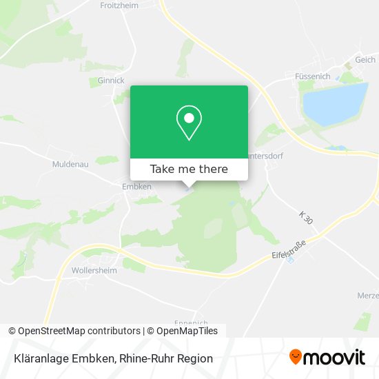 Kläranlage Embken map