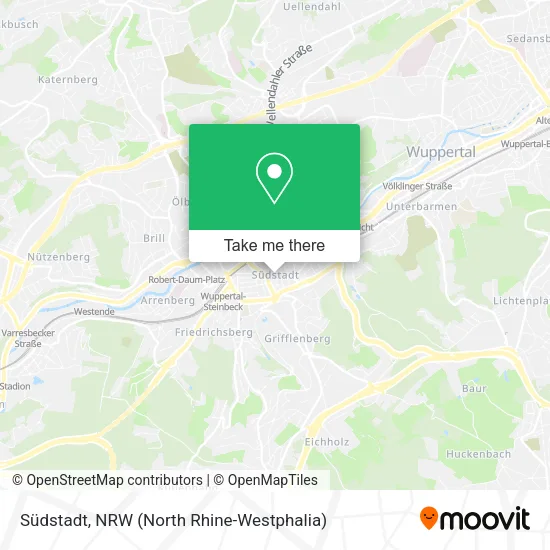 Südstadt map