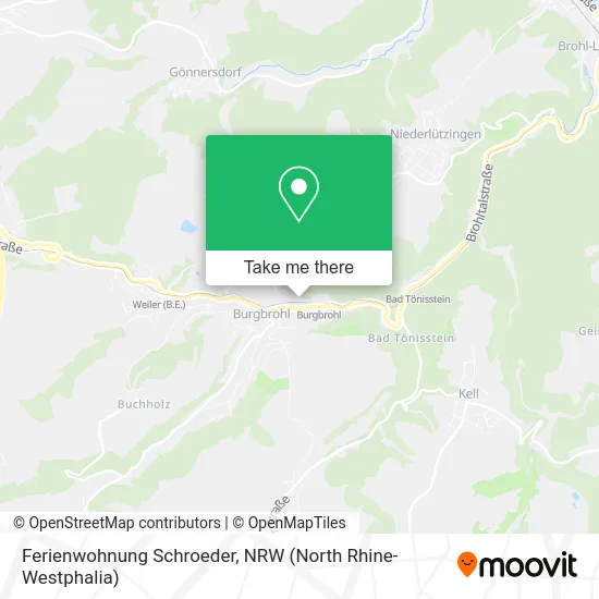 Ferienwohnung Schroeder map