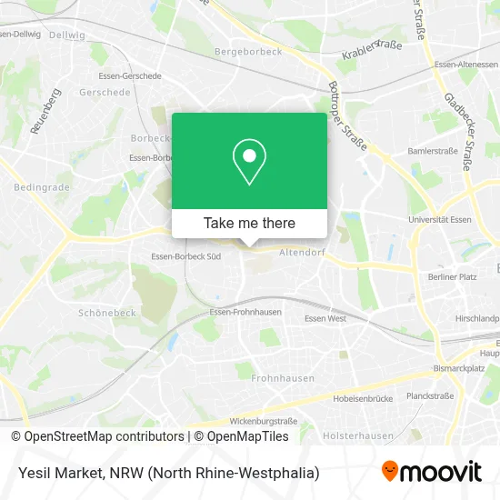 Yesil Market map