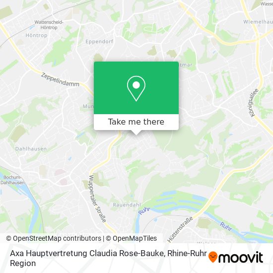 Axa Hauptvertretung Claudia Rose-Bauke map