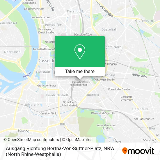 Карта Ausgang Richtung Bertha-Von-Suttner-Platz