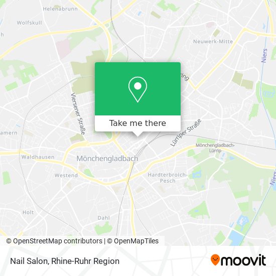 Nail Salon map