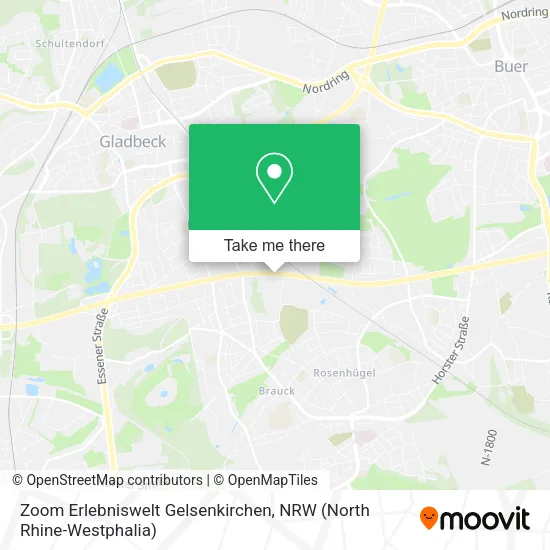 Карта Zoom Erlebniswelt Gelsenkirchen