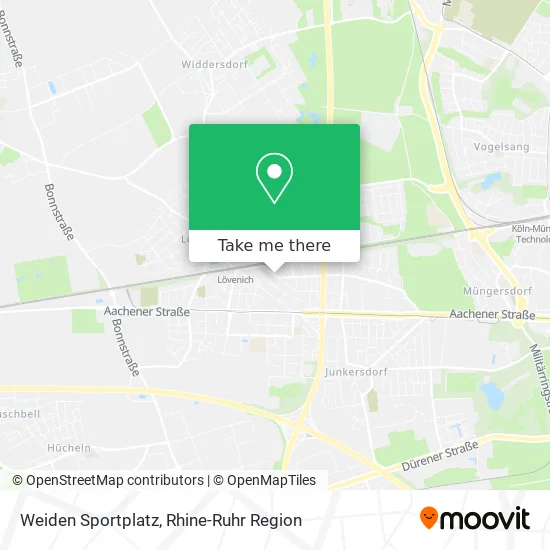 Карта Weiden Sportplatz