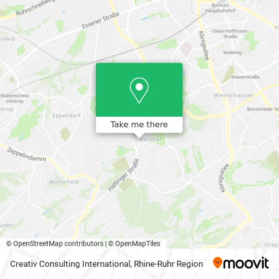 Карта Creativ Consulting International