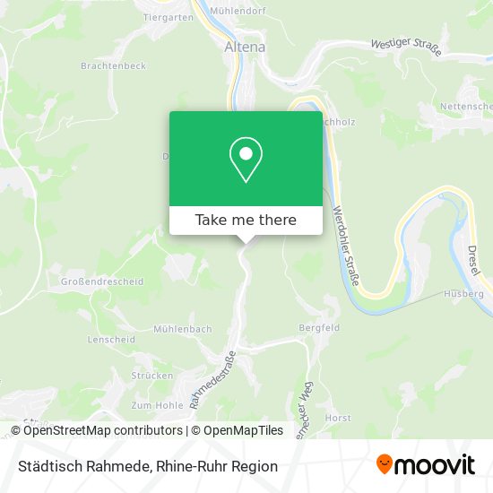 Städtisch Rahmede map