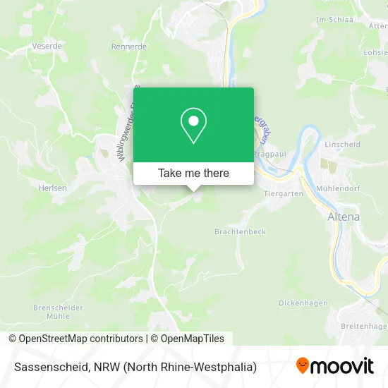 Карта Sassenscheid