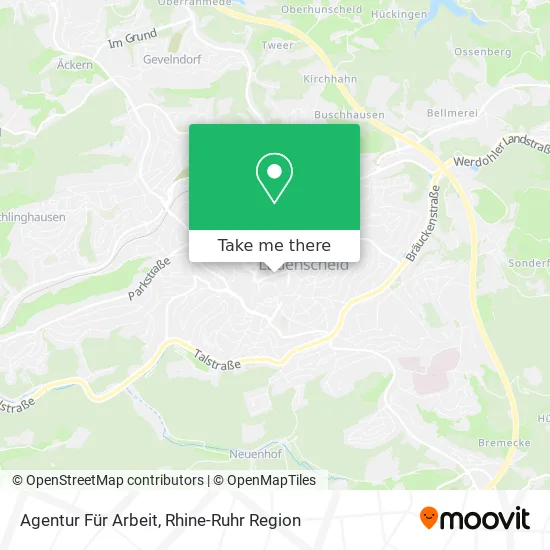 Карта Agentur Für Arbeit