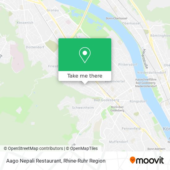 Карта Aago Nepali Restaurant