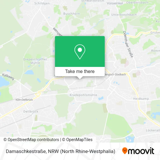 Карта Damaschkestraße