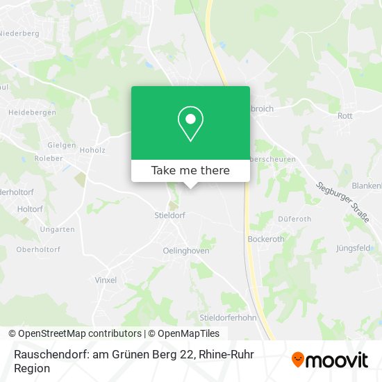 Rauschendorf: am Grünen Berg 22 map