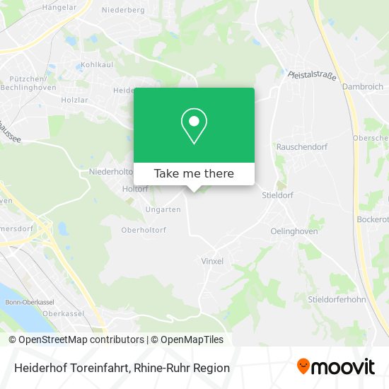 Heiderhof Toreinfahrt map