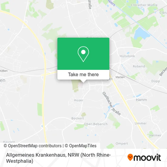 Allgemeines Krankenhaus map