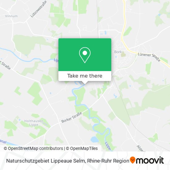 Naturschutzgebiet Lippeaue Selm map