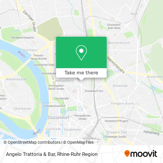 Карта Angelo Trattoria & Bar