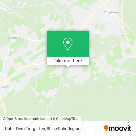 Unter Dem Tiergarten map
