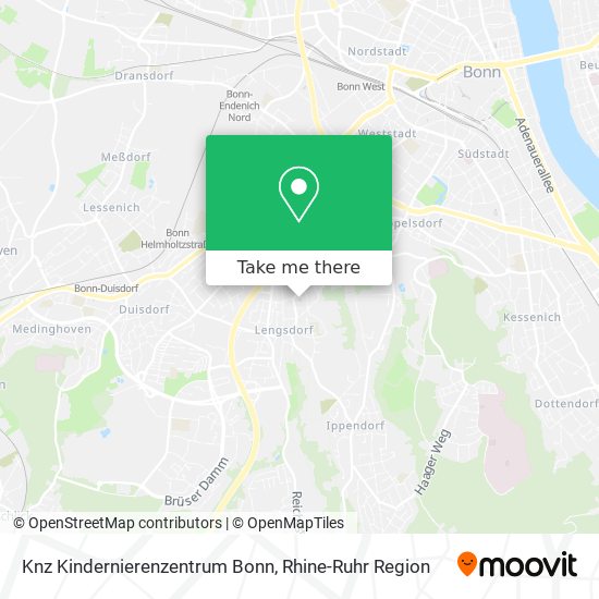 Knz Kindernierenzentrum Bonn map