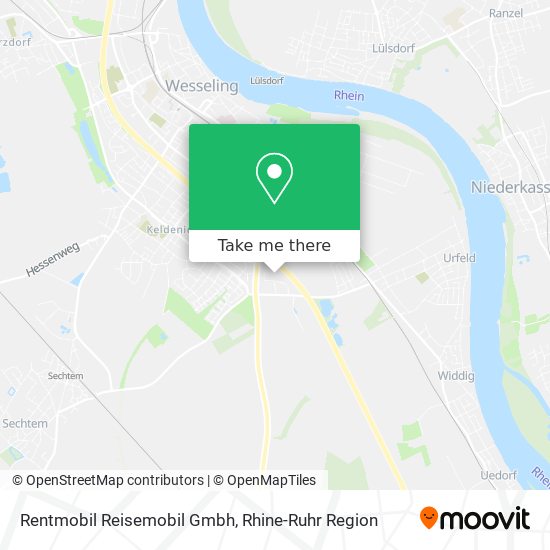 Rentmobil Reisemobil Gmbh map