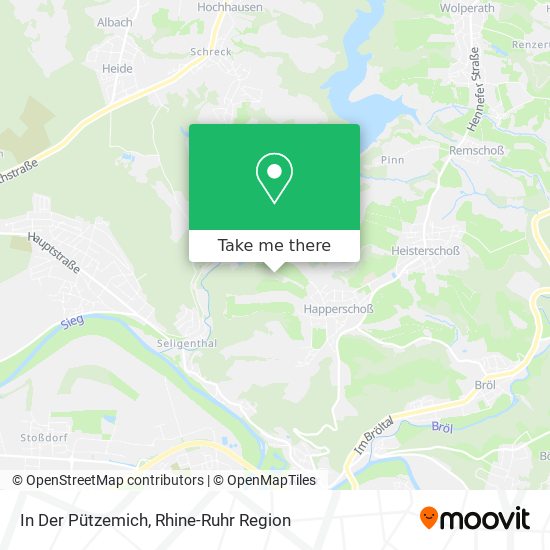 In Der Pützemich map