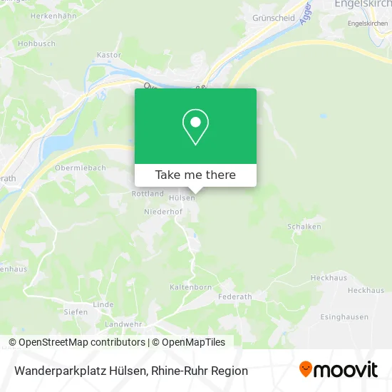 Карта Wanderparkplatz Hülsen