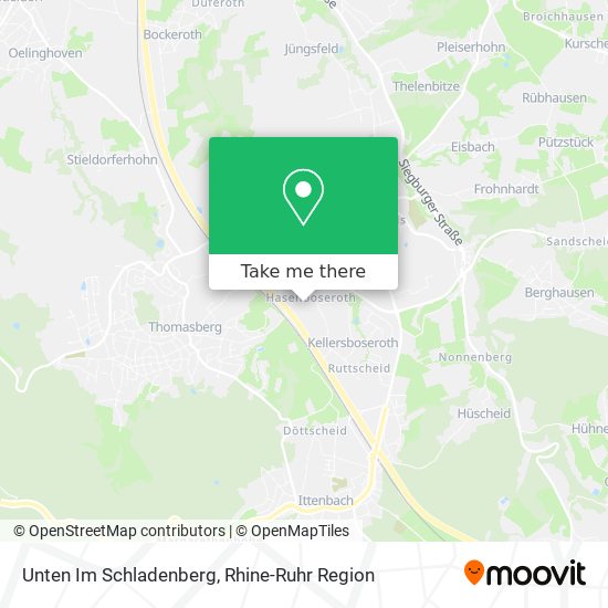 Карта Unten Im Schladenberg