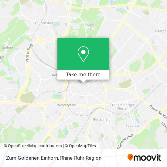 Zum Goldenen Einhorn map