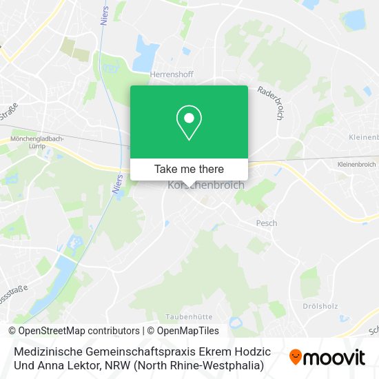 Medizinische Gemeinschaftspraxis Ekrem Hodzic Und Anna Lektor map
