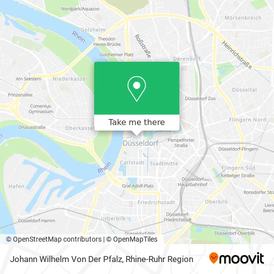 Карта Johann Wilhelm Von Der Pfalz