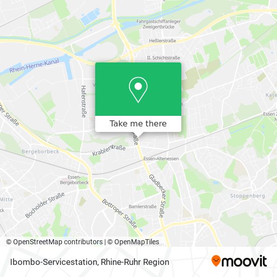 Ibombo-Servicestation map