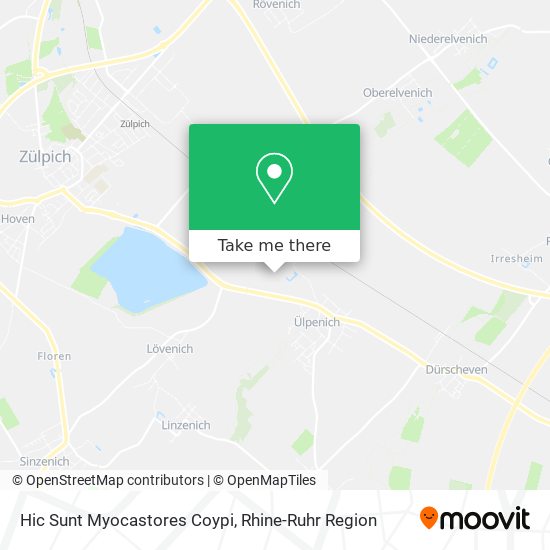 Hic Sunt Myocastores Coypi map