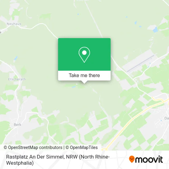 Карта Rastplatz An Der Simmel