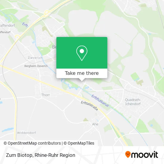 Карта Zum Biotop