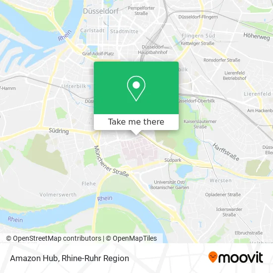 Карта Amazon Hub