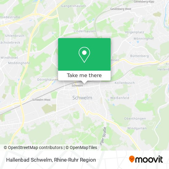 Hallenbad Schwelm map