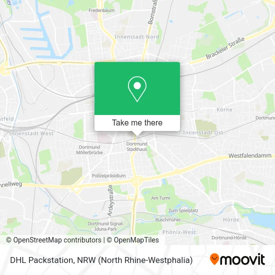 Карта DHL Packstation